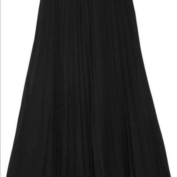 Donna Karan Runway Collection Silk Pleated Skirt - Picture 4 of 5